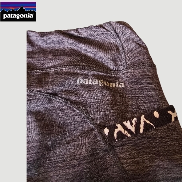 PATAGONIA Diversifly Capri Leggings Pocket tights Size Medium - Picture 5 of 9